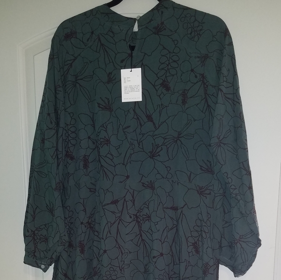 New acacia paradise dhermi maxi dress green P XS - Picture 8 of 15